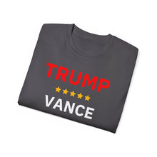 Load image into Gallery viewer, Trump / Vance 2024 - 1. Unisex Ultra Cotton Tee