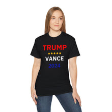 Load image into Gallery viewer, Trump / Vance 2024 - 1. Unisex Ultra Cotton Tee