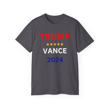 Load image into Gallery viewer, Trump / Vance 2024 - 1. Unisex Ultra Cotton Tee
