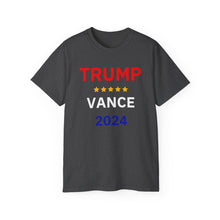 Load image into Gallery viewer, Trump / Vance 2024 - 1. Unisex Ultra Cotton Tee