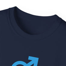 Load image into Gallery viewer, Male + Female = 2. Unisex Ultra Cotton Tee