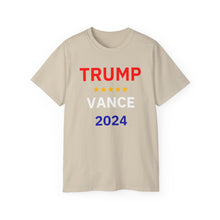 Load image into Gallery viewer, Trump / Vance 2024 - 1. Unisex Ultra Cotton Tee