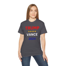 Load image into Gallery viewer, Trump / Vance 2024 - 1. Unisex Ultra Cotton Tee