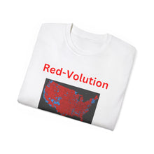Load image into Gallery viewer, Red-Volution. It Begins. Election Map 2024. Unisex Ultra Cotton Tee