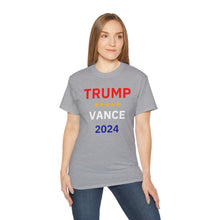 Load image into Gallery viewer, Trump / Vance 2024 - 1. Unisex Ultra Cotton Tee