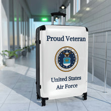 Load image into Gallery viewer, Proud Veteran - USAF - Suitcases