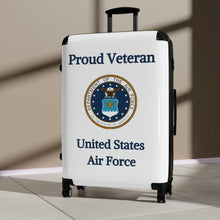 Load image into Gallery viewer, Proud Veteran - USAF - Suitcases