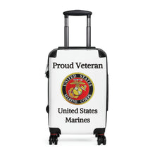 Load image into Gallery viewer, Proud Veteran - U.S. Marines - Suitcases