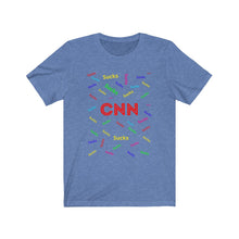 Load image into Gallery viewer, Media. Politics. "CNN Sucks."Unisex Jersey Short Sleeve Tee - GRW Designs