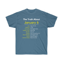 Load image into Gallery viewer, The Truth about Jan. 6 - Unisex Ultra Cotton Tee