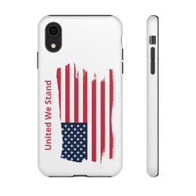 Load image into Gallery viewer, "United We Stand" Tattered Flag Tough Cases