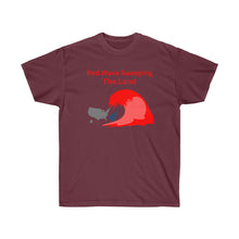 Load image into Gallery viewer, Red Wave. "From the right for the win." - Unisex Ultra Cotton Tee