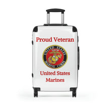 Load image into Gallery viewer, Proud Veteran - U.S. Marines - Suitcases