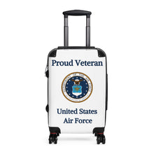 Load image into Gallery viewer, Proud Veteran - USAF - Suitcases