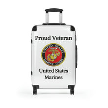 Load image into Gallery viewer, Proud Veteran - U.S. Marines - Suitcases