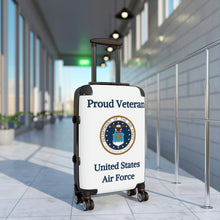 Load image into Gallery viewer, Proud Veteran - USAF - Suitcases