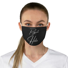 Load image into Gallery viewer, Reject Hate. Black and White. Fabric Face Mask