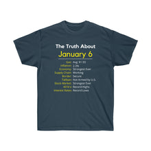 Load image into Gallery viewer, The Truth about Jan. 6 - Unisex Ultra Cotton Tee