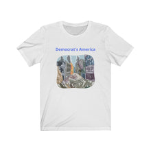 Load image into Gallery viewer, Democrats America. Unisex Jersey Short Sleeve Tee