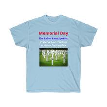 Load image into Gallery viewer, Memorial Day - The Fallen Have Spoken