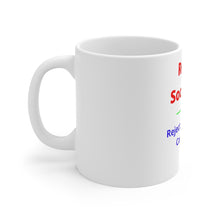 Load image into Gallery viewer, Politics. Socialism. "Reject Socialism, Reject Democratic Candidates." Mug 11oz - GRW Designs