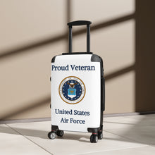 Load image into Gallery viewer, Proud Veteran - USAF - Suitcases