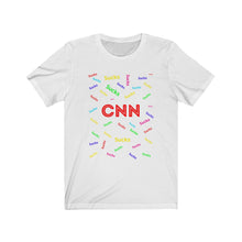 Load image into Gallery viewer, Media. Politics. "CNN Sucks."Unisex Jersey Short Sleeve Tee - GRW Designs