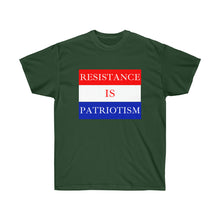 Load image into Gallery viewer, Resistance is Patriotism - Unisex Ultra Cotton Tee