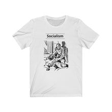 Load image into Gallery viewer, Socialism. Unisex Jersey Short Sleeve Tee