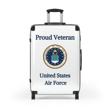 Load image into Gallery viewer, Proud Veteran - USAF - Suitcases