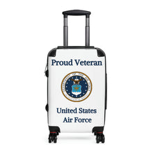 Load image into Gallery viewer, Proud Veteran - USAF - Suitcases