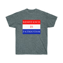 Load image into Gallery viewer, Resistance is Patriotism - Unisex Ultra Cotton Tee