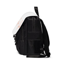 Load image into Gallery viewer, "Reject Hate. Orange." Unisex Casual Shoulder Backpack