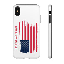 Load image into Gallery viewer, "United We Stand" Tattered Flag Tough Cases