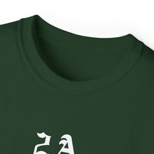 Load image into Gallery viewer, 2A.  Pistol Stripes flag. Tyranny is the Question. Unisex Ultra Cotton Tee

