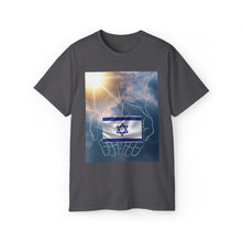 Load image into Gallery viewer, God Holds Israel.  Unisex Ultra Cotton Tee
