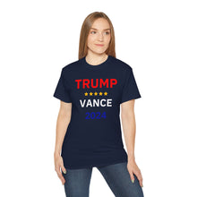 Load image into Gallery viewer, Trump / Vance 2024 - 1. Unisex Ultra Cotton Tee
