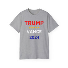 Load image into Gallery viewer, Trump / Vance 2024 - 1. Unisex Ultra Cotton Tee

