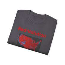 Load image into Gallery viewer, Red-Volution. It Begins. Election Map 2024. Unisex Ultra Cotton Tee
