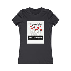 Memorial Day Poppies 1 Women's Favorite Tee