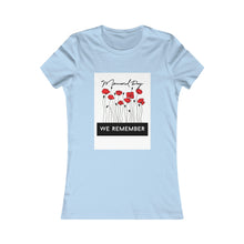 Load image into Gallery viewer, Memorial Day Poppies 1 Women&#39;s Favorite Tee
