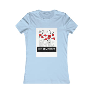 Memorial Day Poppies 1 Women's Favorite Tee