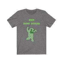Load image into Gallery viewer, Biden. &quot;Swamp Overlord.&quot;  Unisex Jersey Short Sleeve Tee

