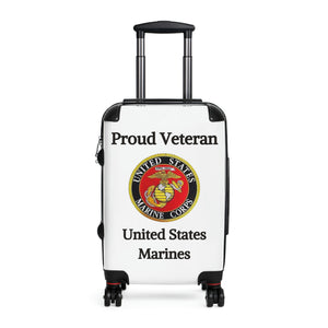 Proud Veteran - U.S. Marines - Suitcases