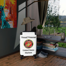Load image into Gallery viewer, Proud Veteran - U.S. Marines - Suitcases
