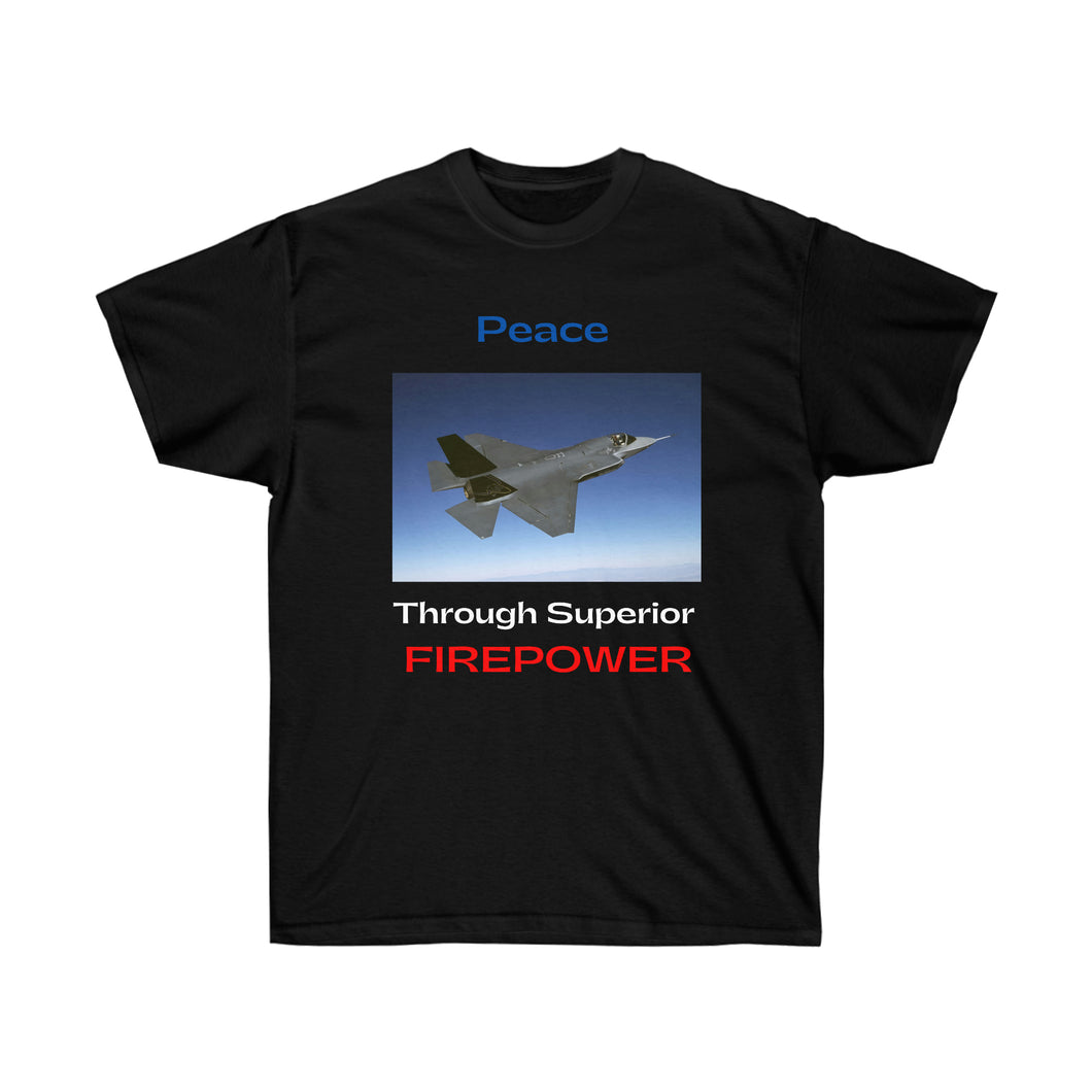 Peace Through Superior Firepower F-35