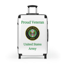 Load image into Gallery viewer, Proud Veteran - U.S. Army - Suitcases
