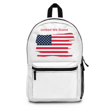 Load image into Gallery viewer, &quot;United We Stand&quot; Tattered Flag Backpack (Made in USA)
