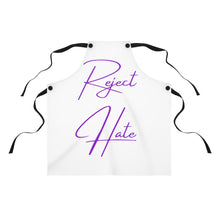 Load image into Gallery viewer, &quot;Reject Hate. Purple.&quot;  Apron
