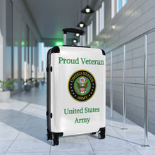 Load image into Gallery viewer, Proud Veteran - U.S. Army - Suitcases

